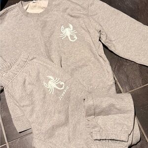 Good American Heather Gray Loungewear Set